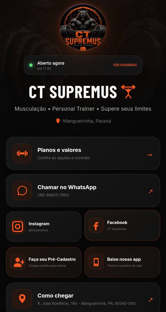 Print da página CT Supremus